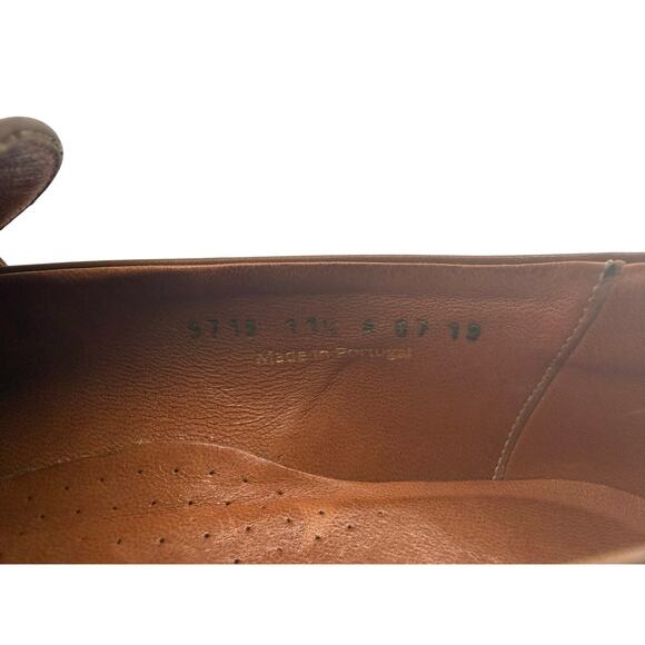 Wolf & Shepherd Penny Loafer Shoes Men’s Sz 11.5 Honey Tan Leather Portugal main image 8